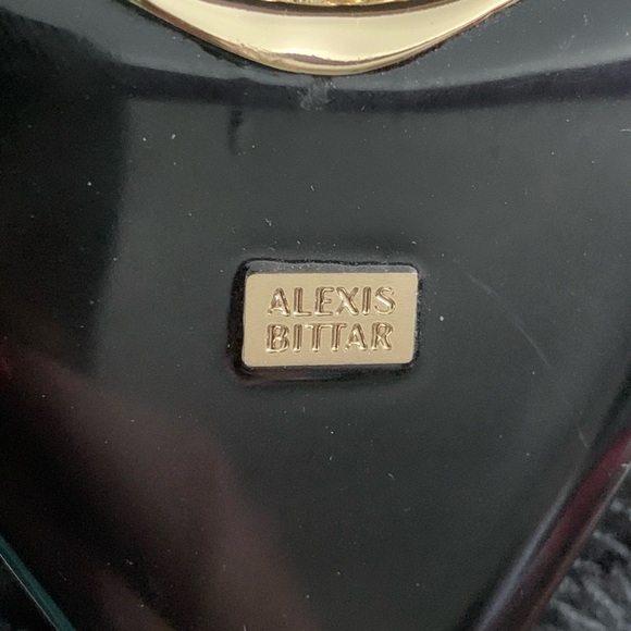 Alexis Bittar Gold and Cream Necklace - Picture 3 of 3